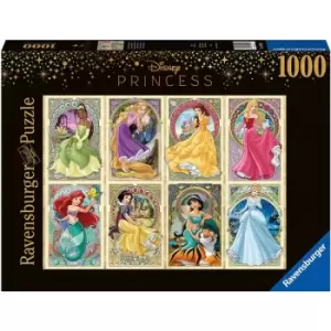 Ravensburger Disney Princess Art Nouveau 1000 Piece Jigsaw Puzzle