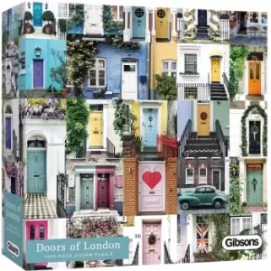 The Doors of London Jigsaw Puzzle - 1000 Pieces