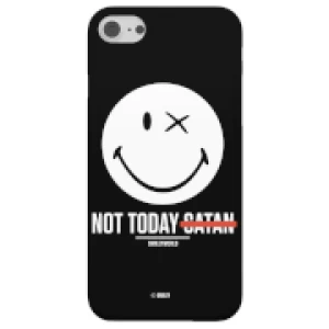 Smiley World Slogan Not Today Satan Phone Case for iPhone and Android - Samsung S8 - Tough Case - Matte