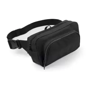 BagBase Organiser Belt / Waistpack Bag (2.5 Litres) (One Size) (Black)