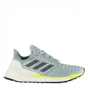 adidas SolarBoost Ladies Running Shoes - Grey/Yellow