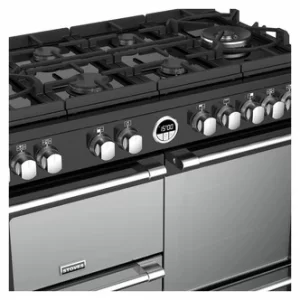 Stoves 444444943 Sterling DX S1000DF GTG 100cm Dual Fuel Range Black