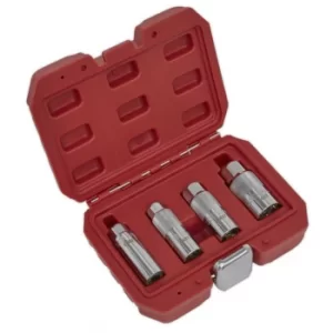 Magnetic Spark Plug Socket Set 4PC 3/8" Sq Drive