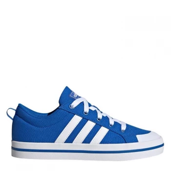 adidas Bravada Canvas Trainers Junior Boys - Blue/White