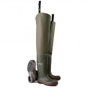 Acifort Thigh Wader Full Safety Green 07