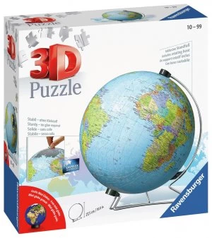 The World on a V-Stand 540 Piece 3D Puzzle