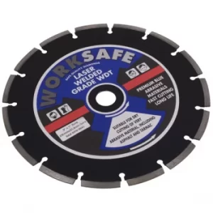 Worksafe WDT230 Asphalt/Tarmac Diamond Blade Ø230 x 22mm