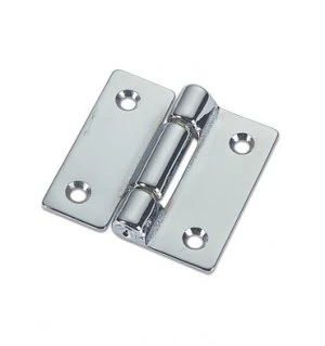 Double Tail Hinges in Brass or Chromium plated