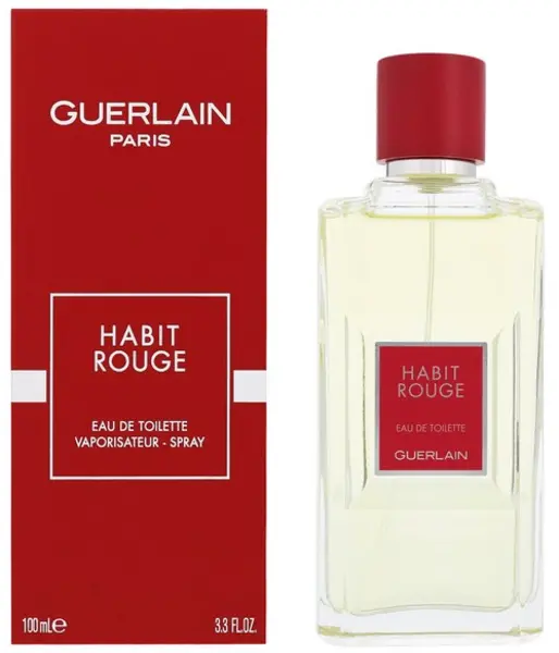 Guerlain Habit Rouge Eau de Toilette For Him 100ml