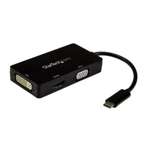 StarTech 3 in 1 USB C to VGADVIHDMI