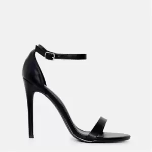 Missguided Barely There Heels - Black