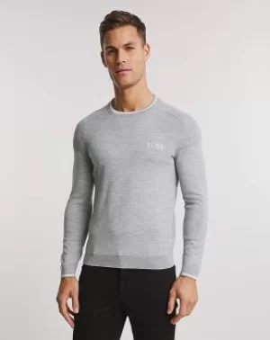 BOSS Raglan Crewneck Knit Jumper