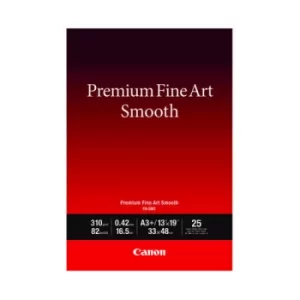 Canon Premium Fine Art Smooth A3 Plus Paper (Pack of 25) 1711C014