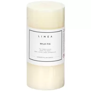 Linea Scented Pillar Purple Scented Candle