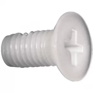 Toolcraft Phillips Countersunk Screw DIN 965 Polyamide M5 x 30mm P...