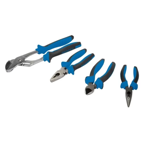 Draper Soft Grip Pliers Set (4 Piece)