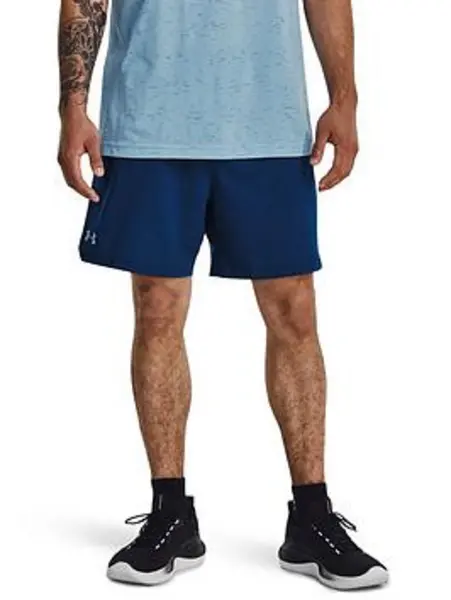 Under Armour Mens Training Vanish Woven 6" Graphic Shorts - Blue