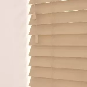 Wooden Venetian Blinds With Strings Fawn Oak