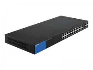 Linksys Business 24-Port Gigabit Smart Managed Switch with 2 Gigabit a