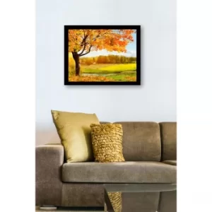 SC1120 Multicolor Decorative Framed MDF Painting