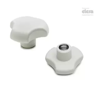 ELESA Solid knob-VTT.25-SST-M5 CLEAN