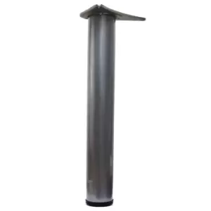 GTV Adjustable Breakfast Bar Worktop Support Table Leg 870mm - Colour Silver, Pa