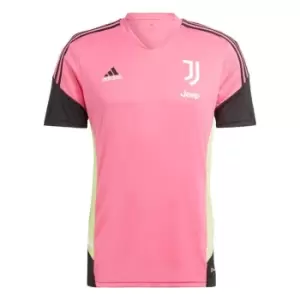 adidas Juventus Condivo 22 Training Jersey Mens - Pink