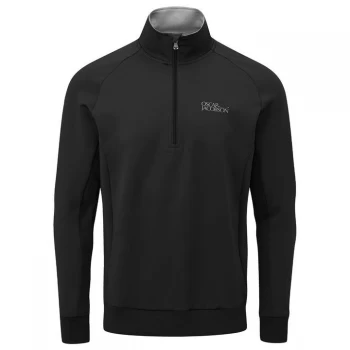 Oscar Jacobson Trent Tour Zip Neck Sweater