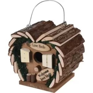 Pro-Gardens Love Birdhouse - Brown