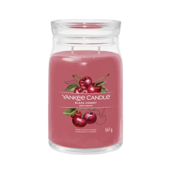 Yankee Candle Black Cherry Scented Candle 567g