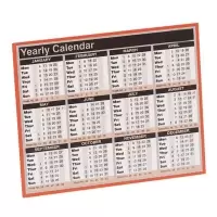 Year To View 2023 Calendar 257mm x 210mm KFYC123