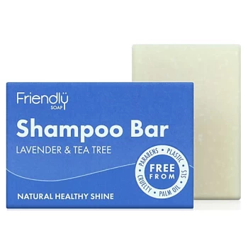 Friendly Soap Shampoo Bar - Lavender & Tea Tree