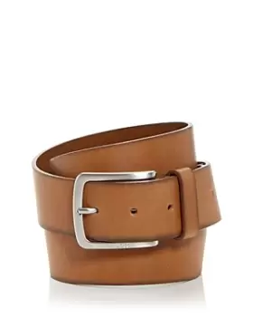 Hugo Boss Mens Burnished Leather Belt