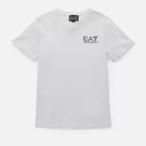 EA7 Boys' Train Core T-Shirt - White - 4 Years