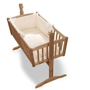 Clair de Lune Marshmallow 2 piece Rocking Crib Set - Cream