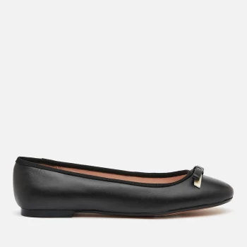 Ted Baker Womens Sualo Leather Ballet Flats - Black - UK 4