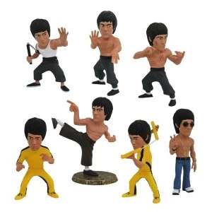 Bruce Lee D-Formz PVC Mini Figures 8cm Display (12)