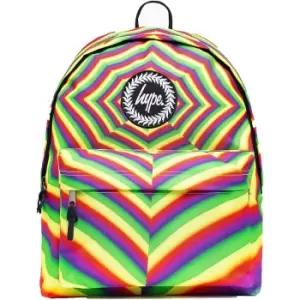 Hype Optic Rainbow Backpack (One Size) (Green/Yellow/Red/Purple)