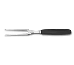 Swiss Classic Carving Fork (Black, 15 cm)