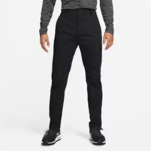 Nike Dri-FIT UV Slim-Fit Golf Chino Trousers Mens - Black