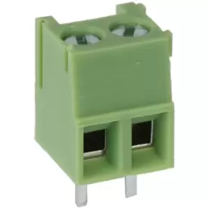 TruConnect 211790 3.5mm 2 Way Low Profile Rising Clamp Terminal Block