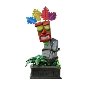 First 4 Figures Crash Bandicoot Statue Mini Aku Aku Mask (40cm)