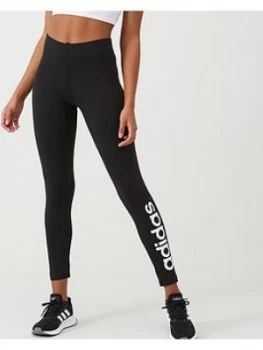 adidas Linear Tight - Black, Size 2XL, Women