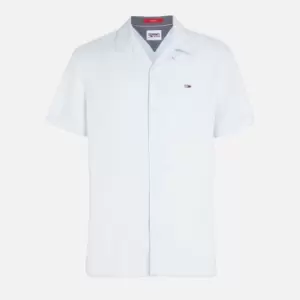 Tommy Jeans Lycocell Camp Shirt - M