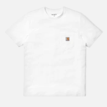 Carhartt WIP Mens Pocket T-Shirt - White - S