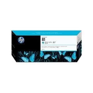 HP 81 Light Cyan Ink Cartridge 680ml