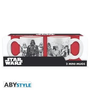 Star Wars - Empire Vs Rebel Espresso Mugs