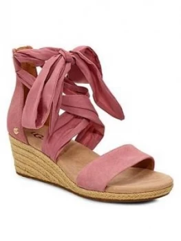 Ugg Trina Wedge Sandals - Pink