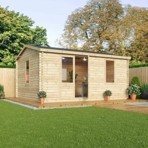 Mercia 34mm Single Glaze Home Office Elite Suite - 5m x 4m