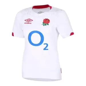 Umbro England Rugby Shirt 2021 2022 Ladies - White